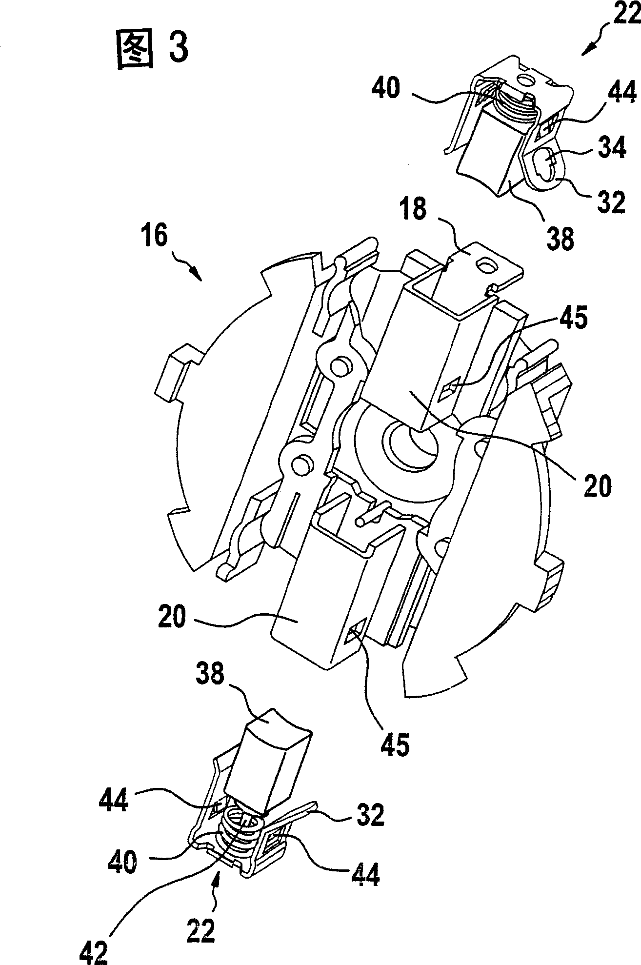 Electric motor for hand toolroom machines