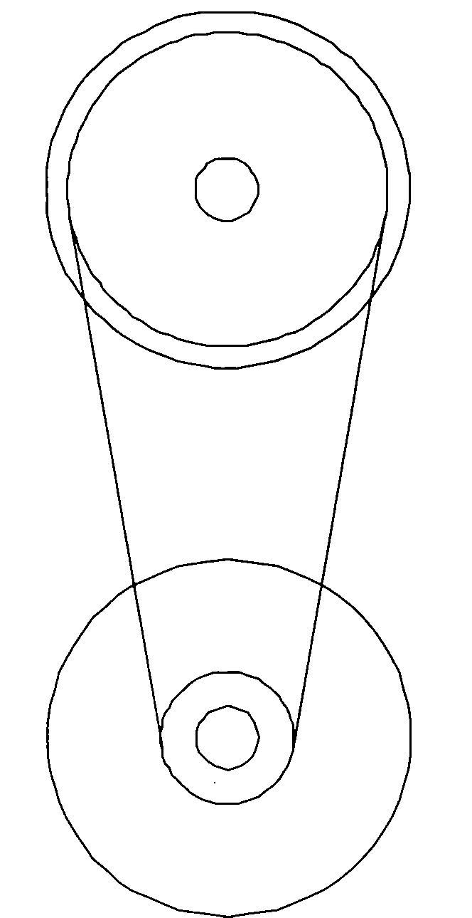 Variable-speed transmission mechanism for relay transmission of variable-diameter gears