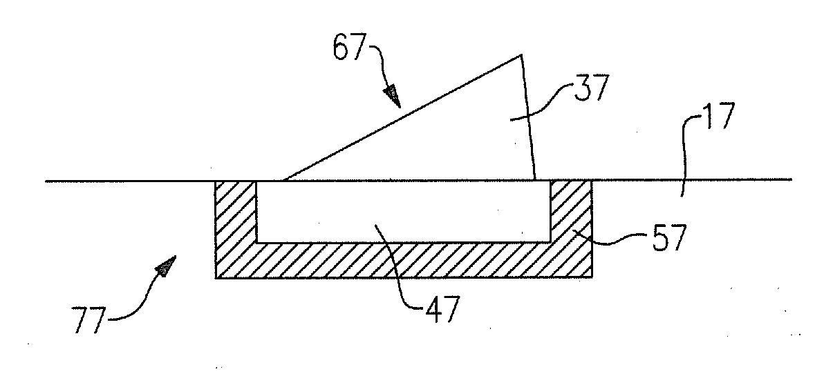 Wind turbine blade comprising a vortex-generator