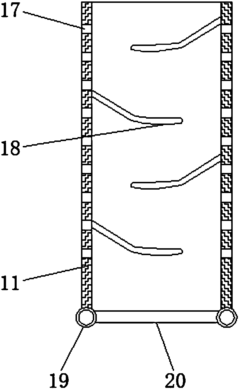 Environment-friendly collection and treatment device of kitchen swill