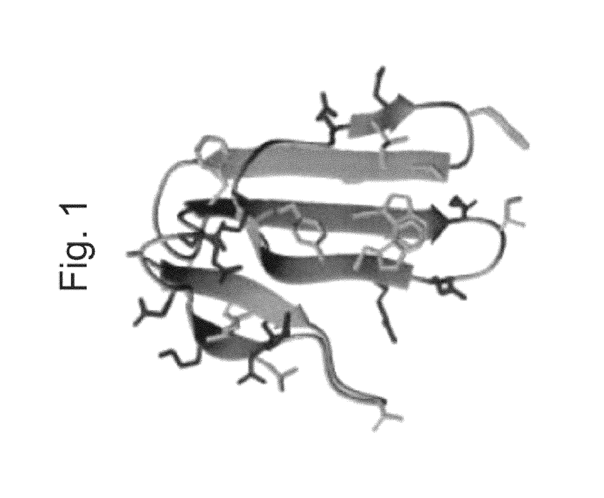 Ligand having three finger structure and a method for detecting a molecule by using thereof