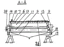 Shaking-table cross flow belt concentrator