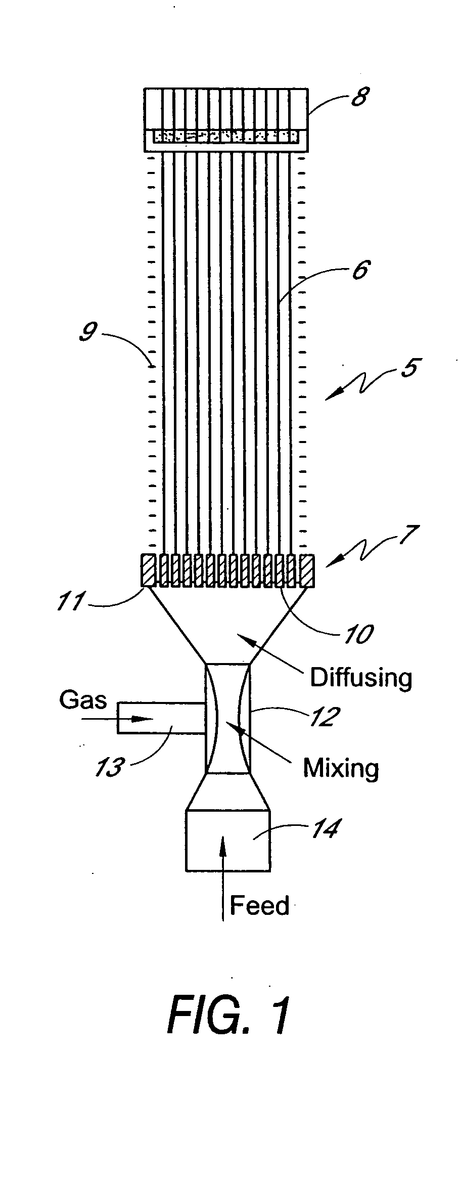 Apparatus and method for cleaning membrane filtration modules