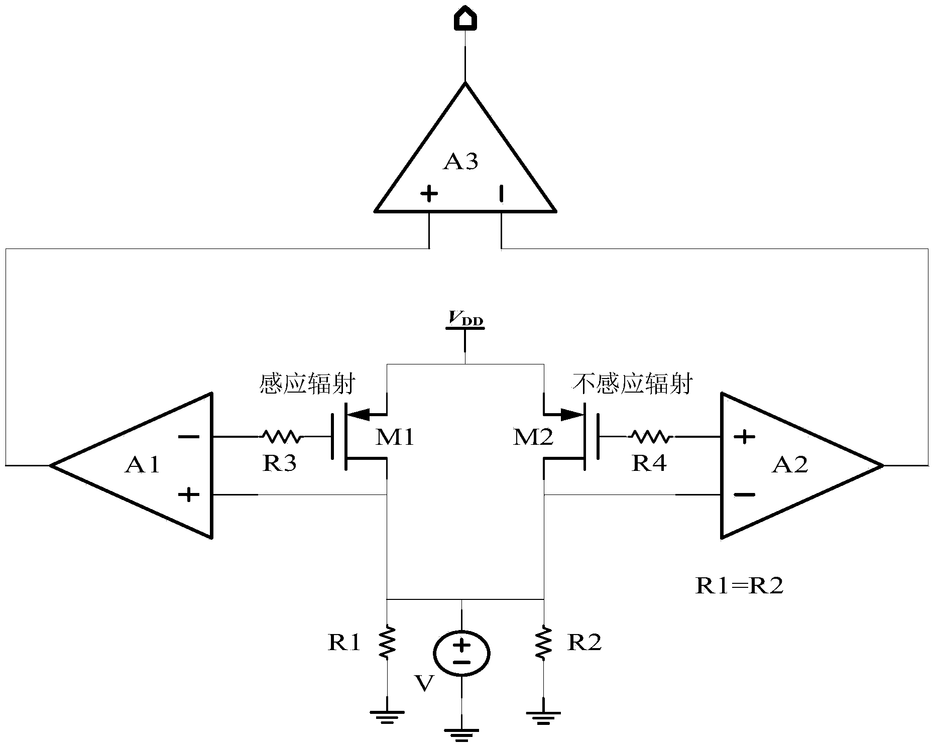 Radiation detection circuit