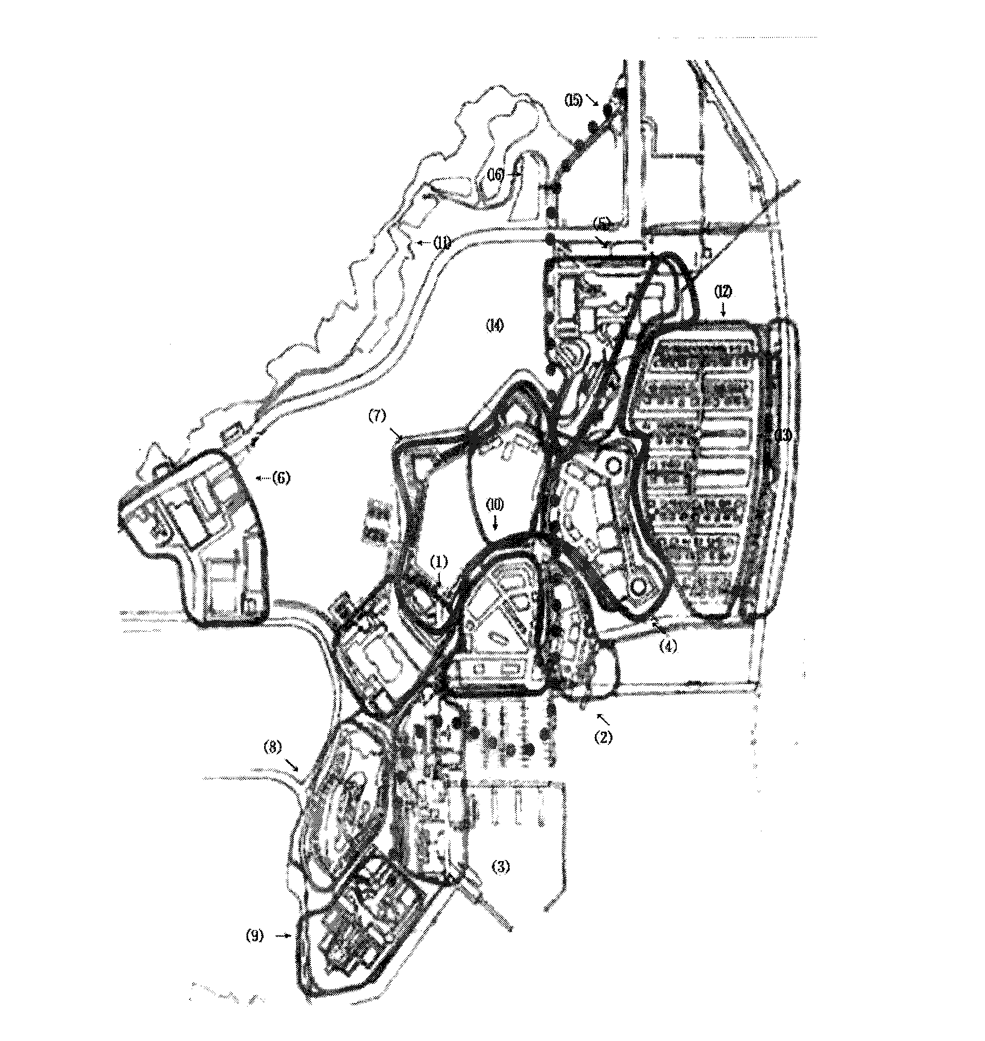 Vertical circulating eco-friendly city