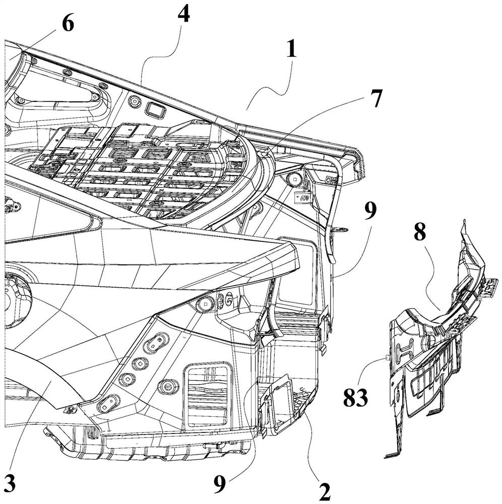 Automobile body rear end welding process