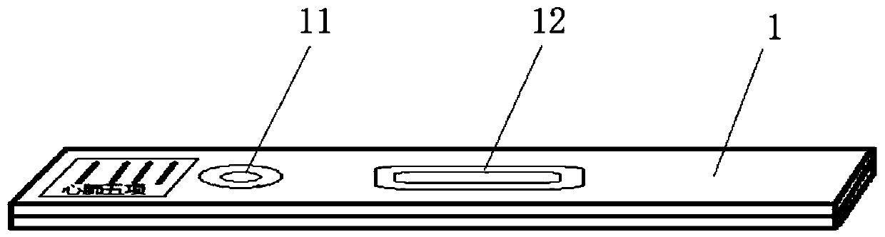 Cardiopulmonary quintuplet detection kit , rare earth nano fluorescence detection card thereof and detection method thereof