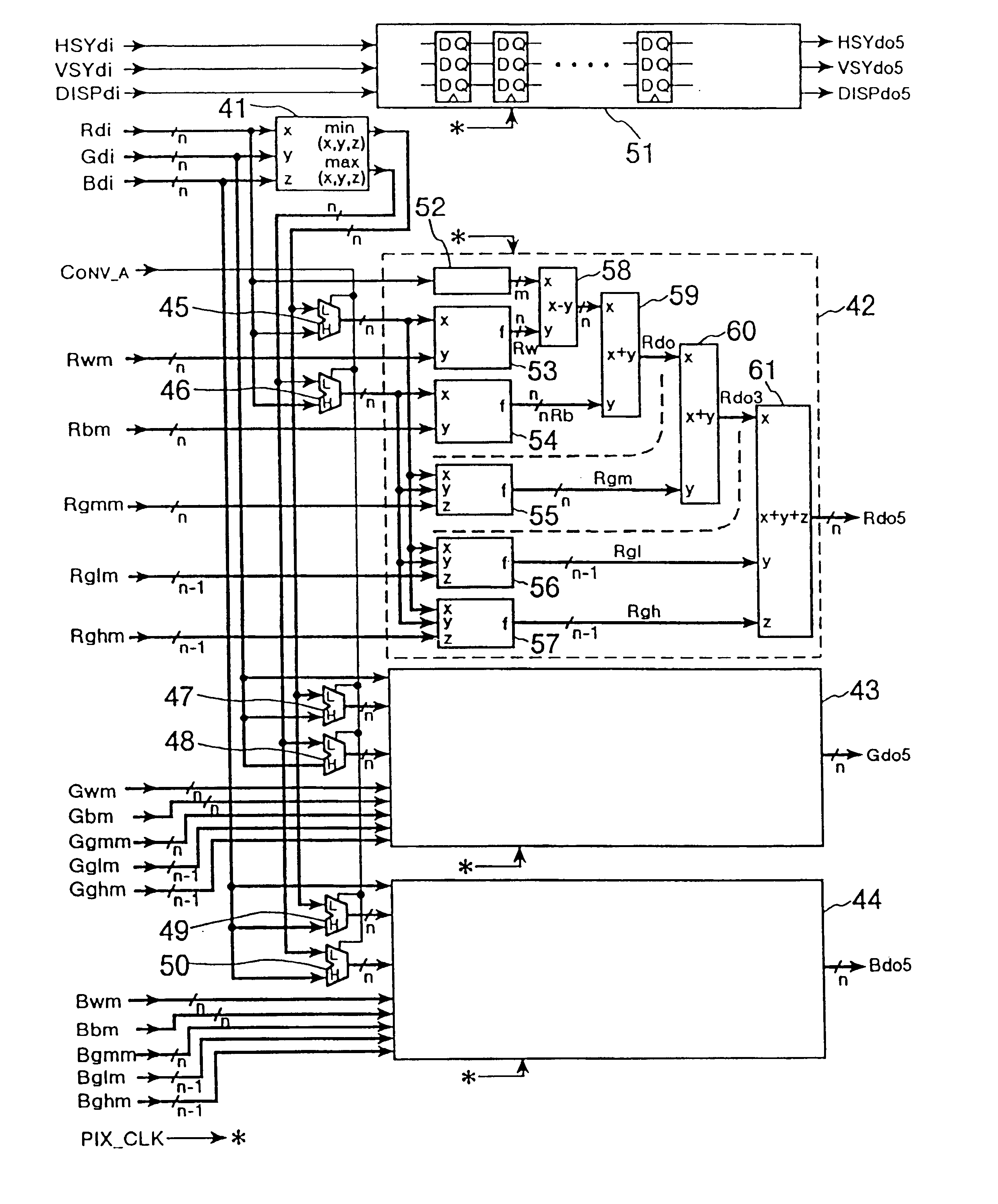 Color image processing method, color image processing apparatus, and liquid-crystal display