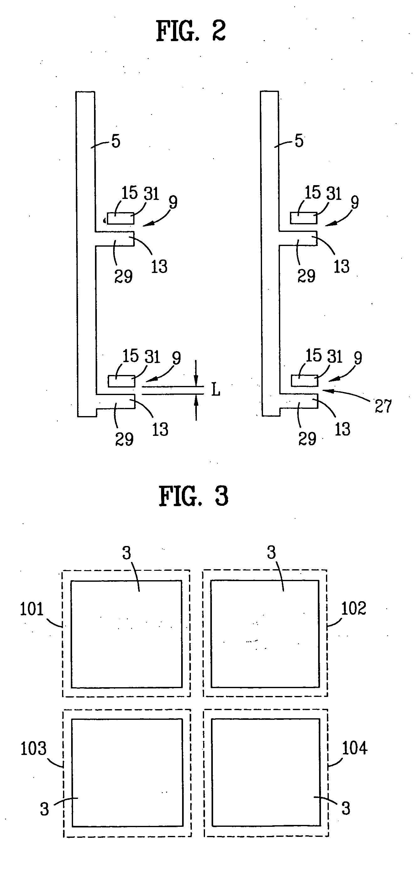 High aperture LCD with insulating color filters overlapping bus lines on active substrate