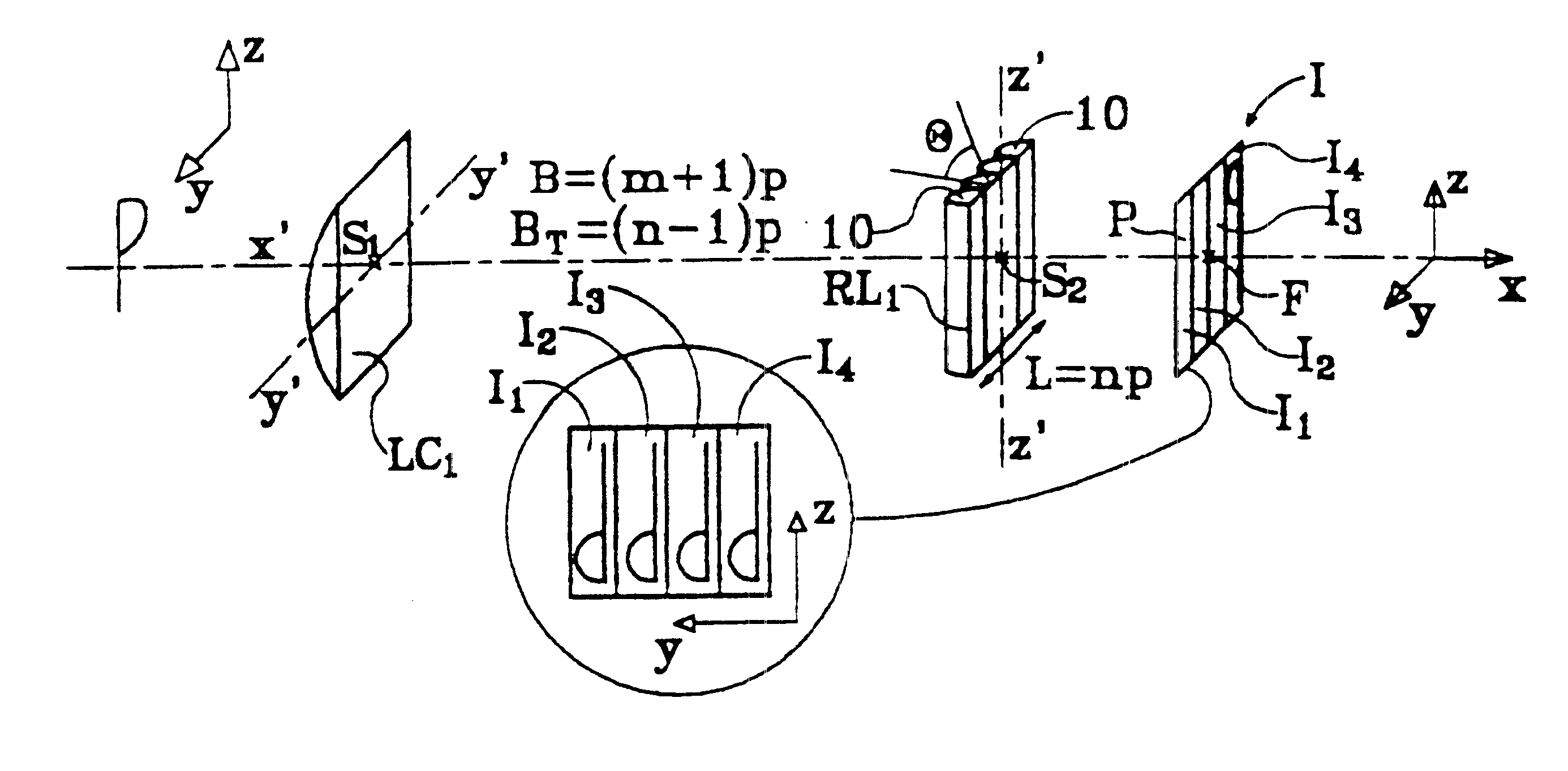 Autostereoscopic imaging device and system comprising it