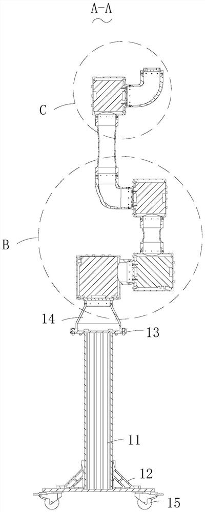 Medical probe positioning device