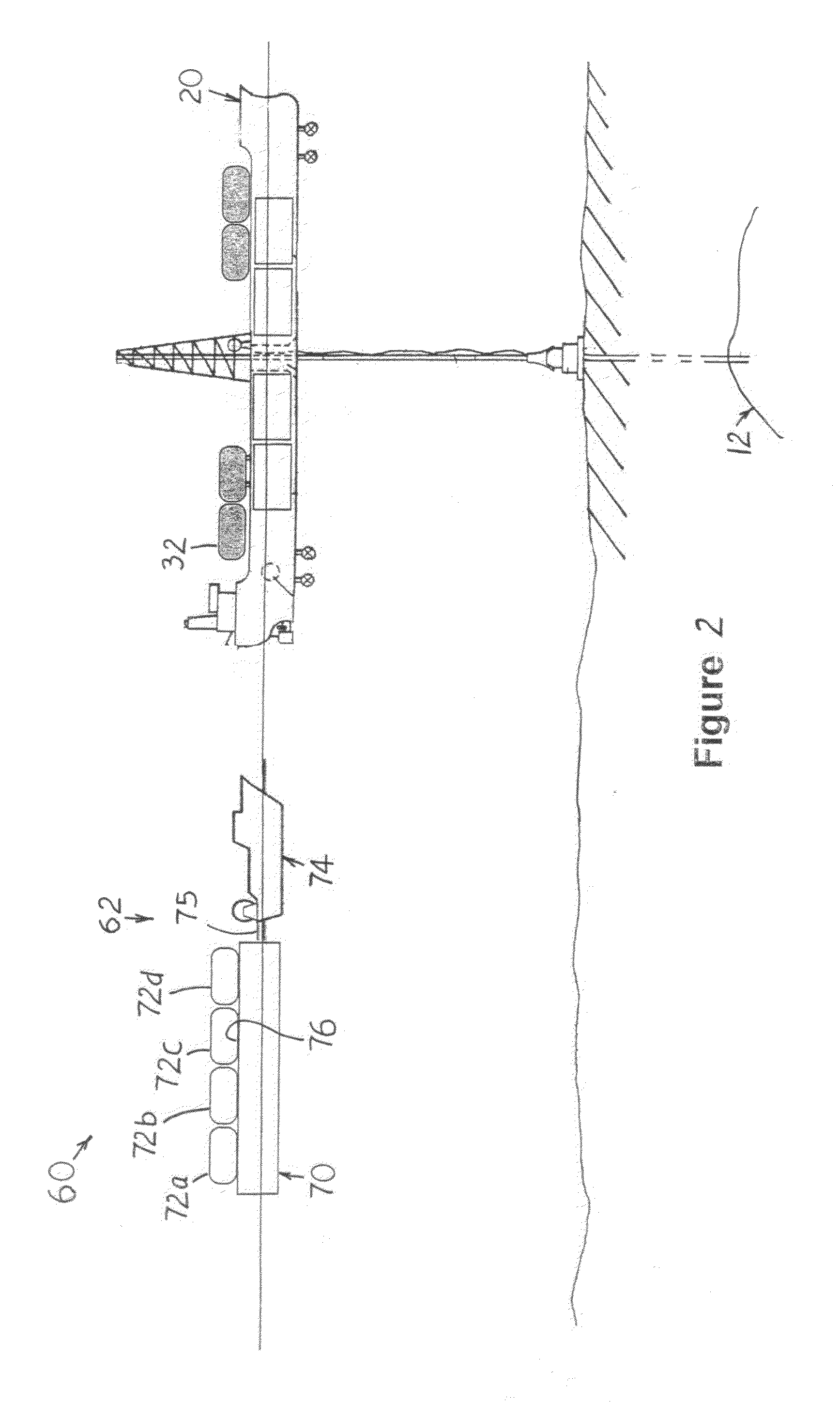 Offshore gas recovery