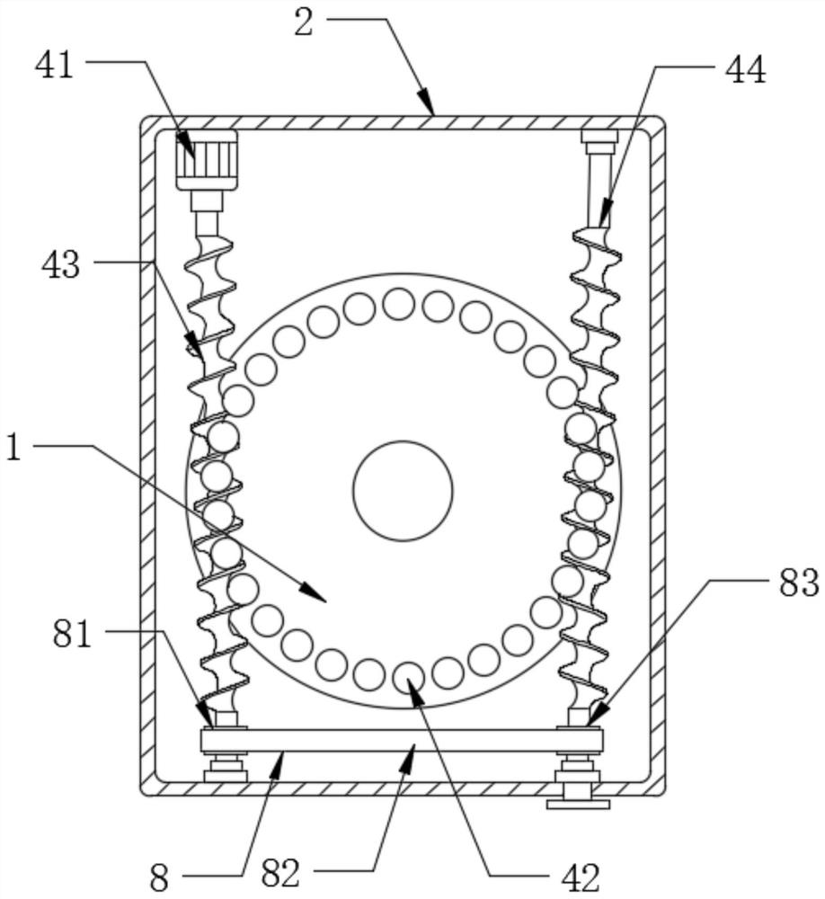 A rotary table for automatic processing