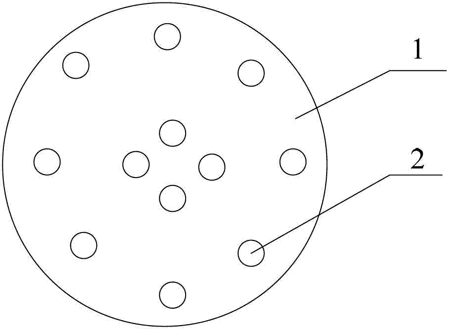 Lithium ion battery point bottom connecting piece and preparation method of lithium ion battery