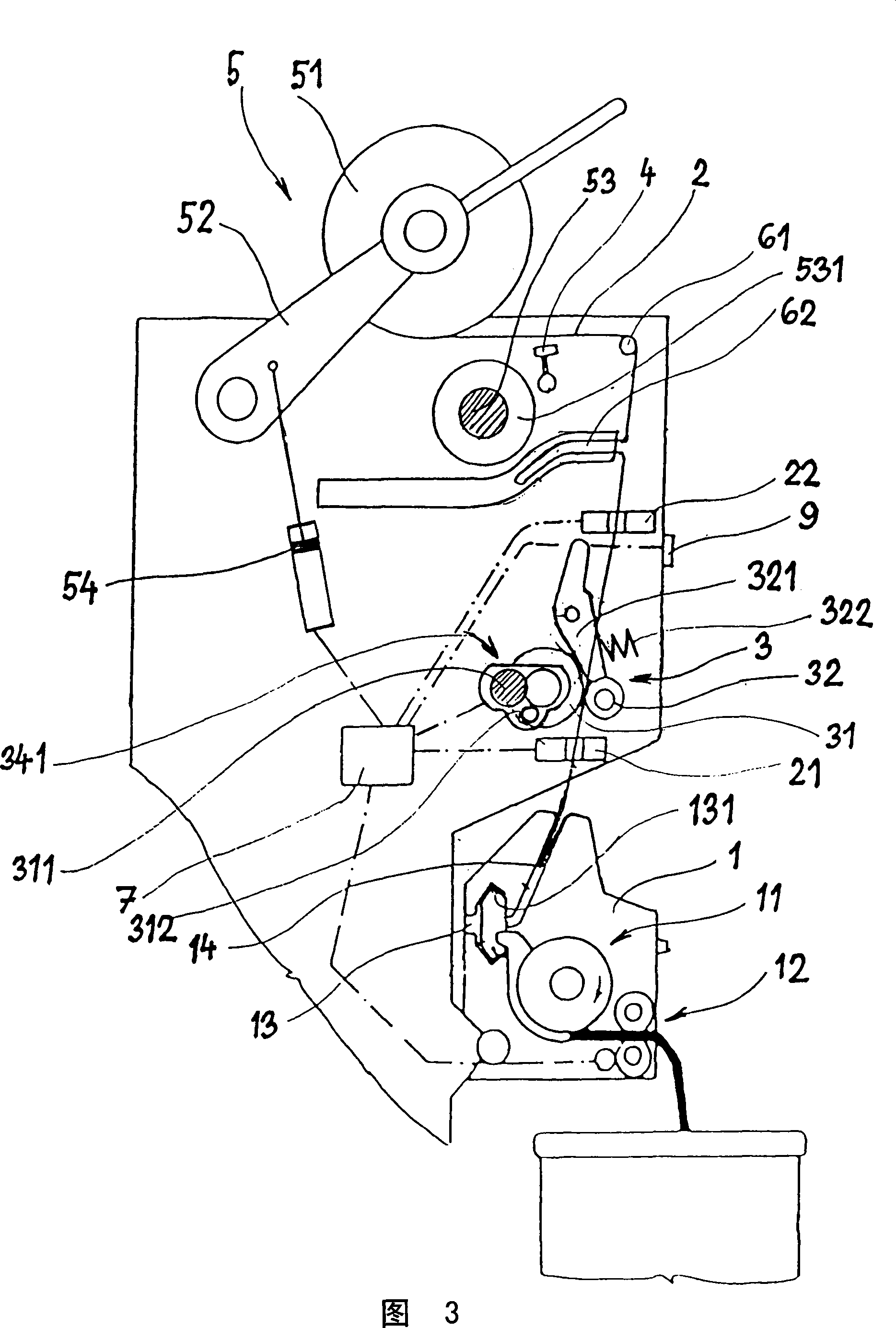 Method and device for producing single yarn on operation unit of rotor spinning machine