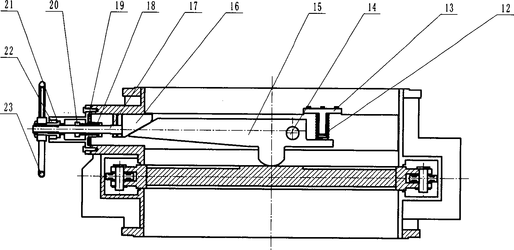 Double-drive single-gate-disc gas gate valve