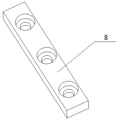 Piezoelectric generating device based on stair