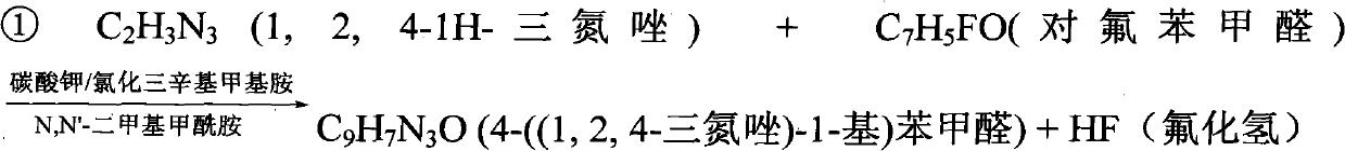 Organic divalent nonlinear optical crystal material 4-((1,2,4-triazole)-1-group) benzoic acid and preparation method thereof