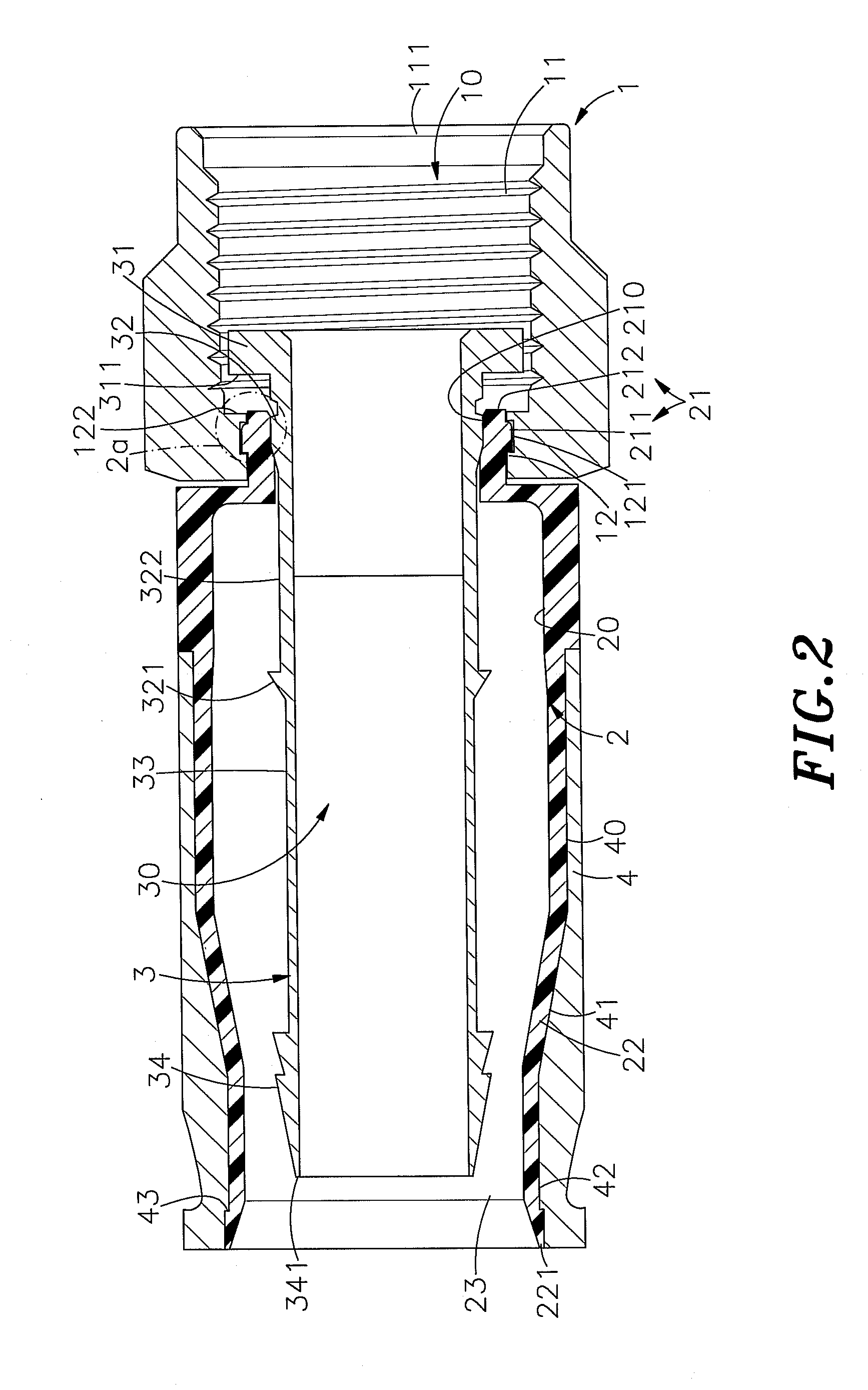 Cable-end connector