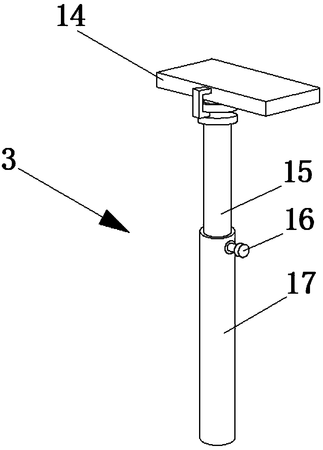 Information collection device for agricultural technology extension