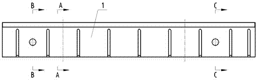 Concrete magnetic side form with form removal device