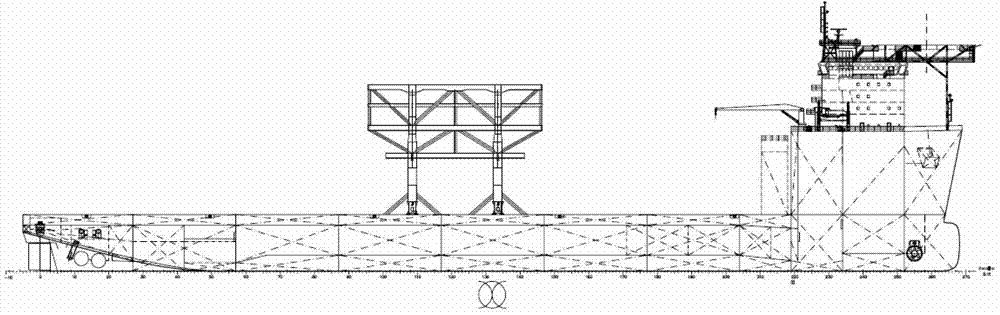 Buoyancy mounting method for blocks