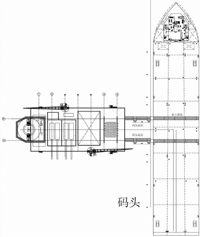 Buoyancy mounting method for blocks