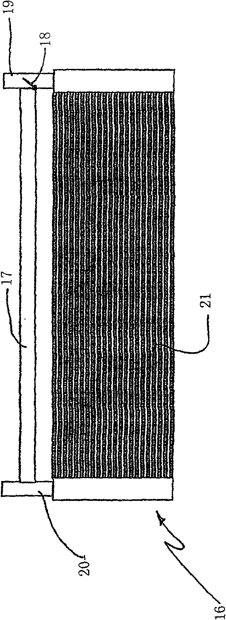 Air-cooled exhaust gas heat exchanger, in particular exhaust gas cooler for motor vehicles