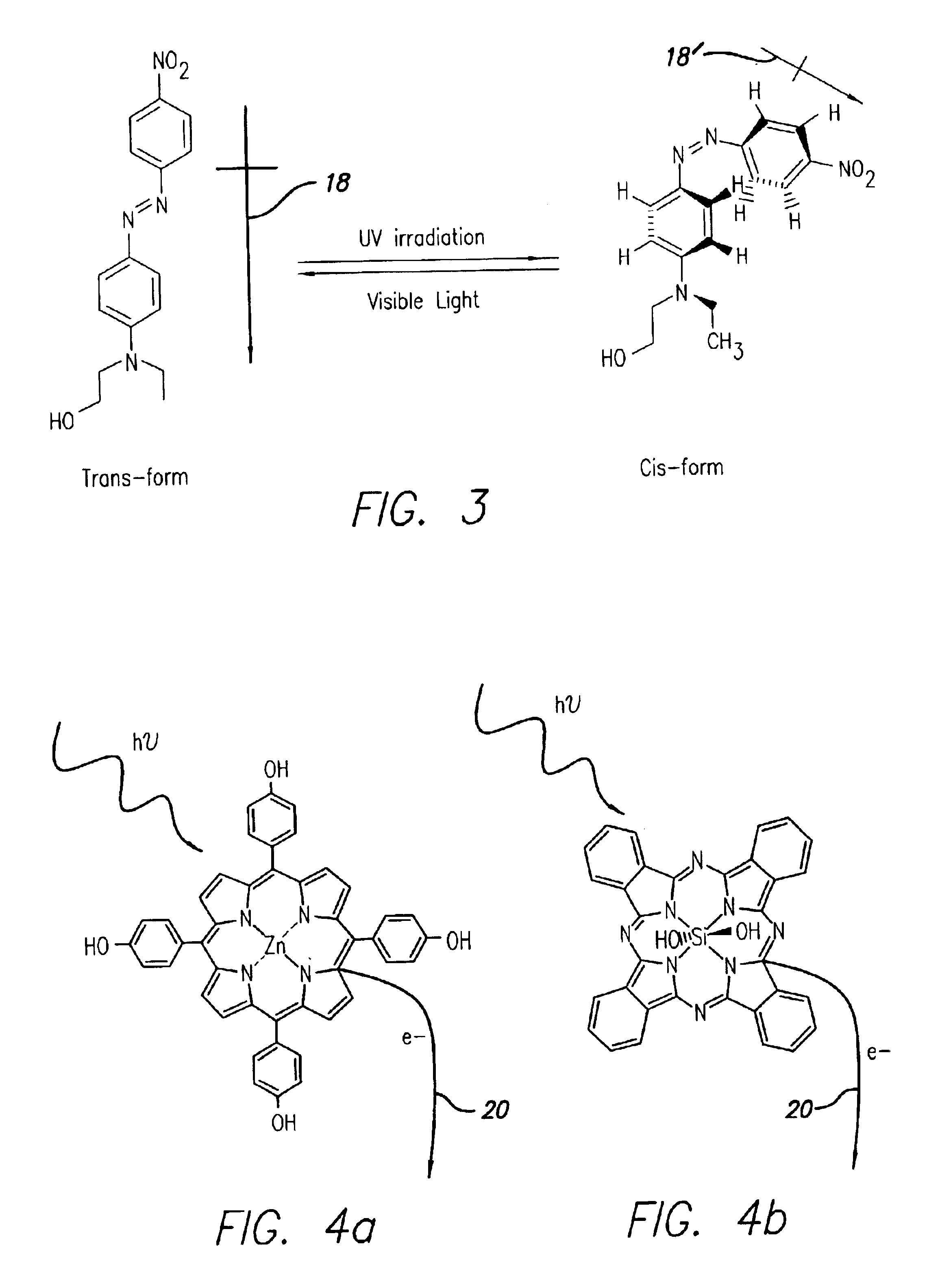 Nano optical sensors via molecular self-assembly