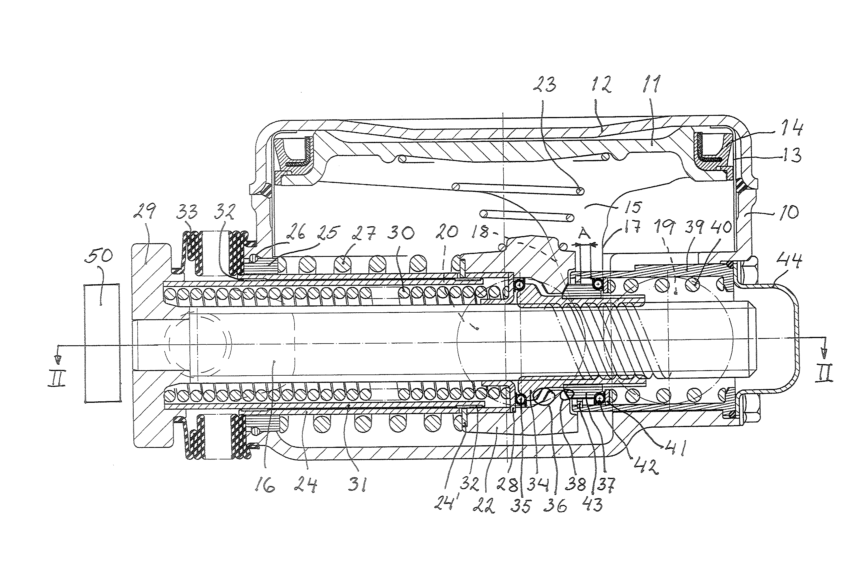 Rail vehicle brake slack adjuster