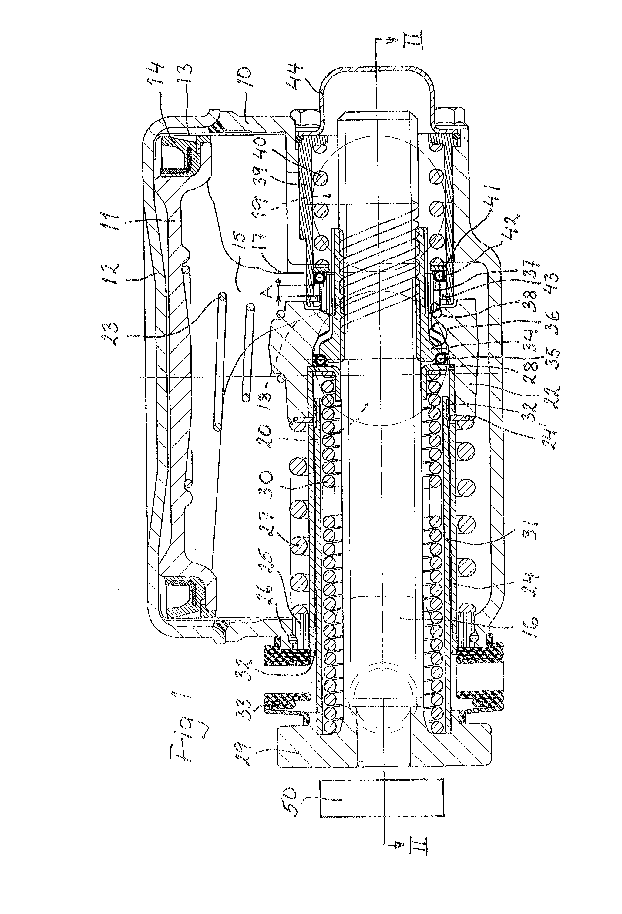 Rail vehicle brake slack adjuster