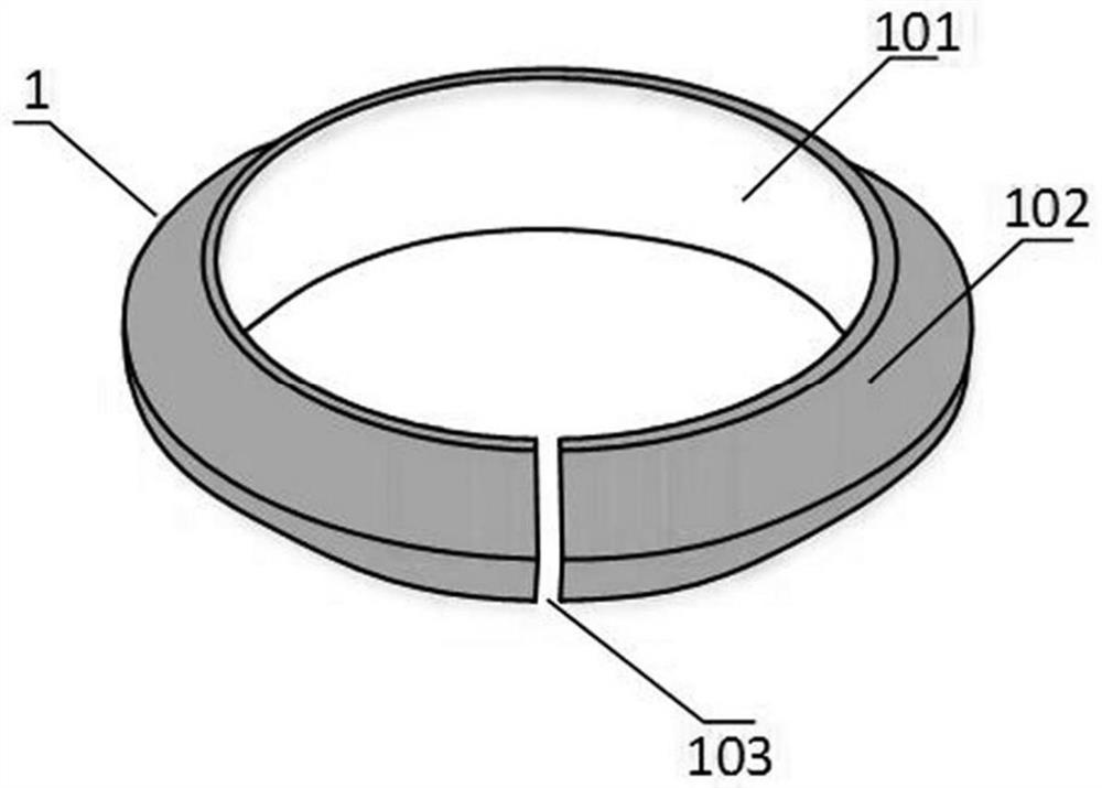 Pipe fitting bulging method and device adopting metal coating magnetic collector