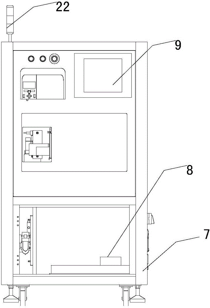 Product identification printing, pasting and detecting system and printing, labeling and detecting method adopting product identification printing, pasting and detecting system