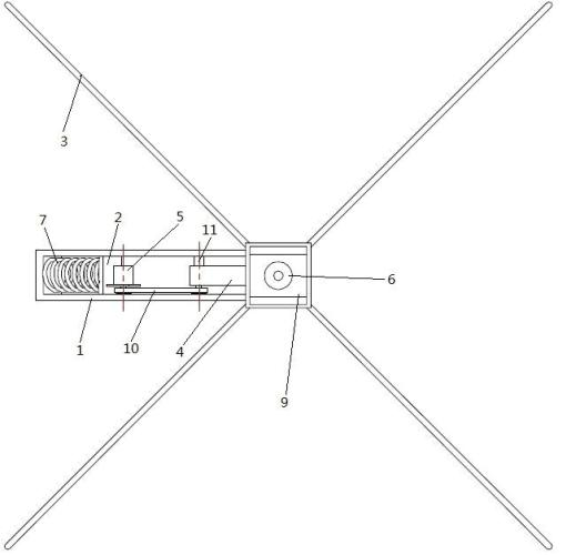 Continuous jumping and steering mechanism