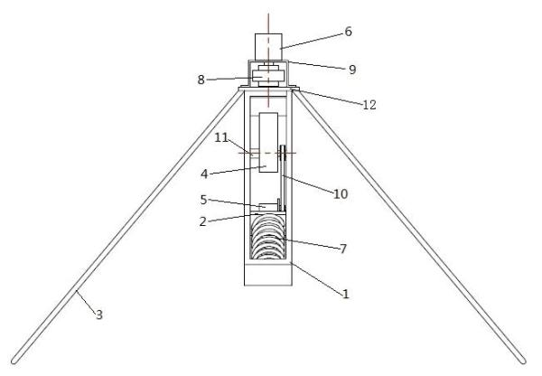 Continuous jumping and steering mechanism