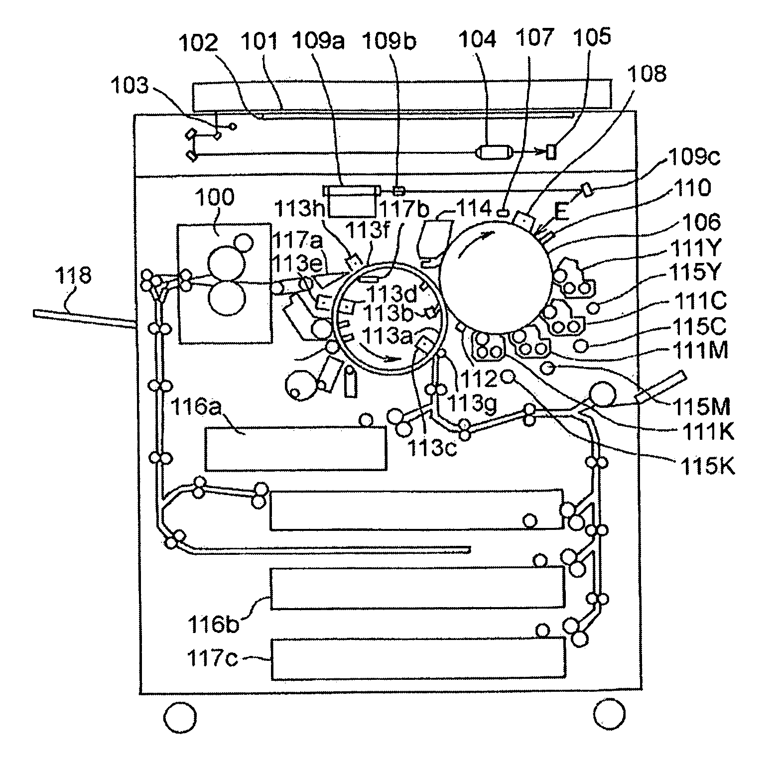 Cyan toner, magenta toner, yellow toner, black toner, and full-color image-forming method