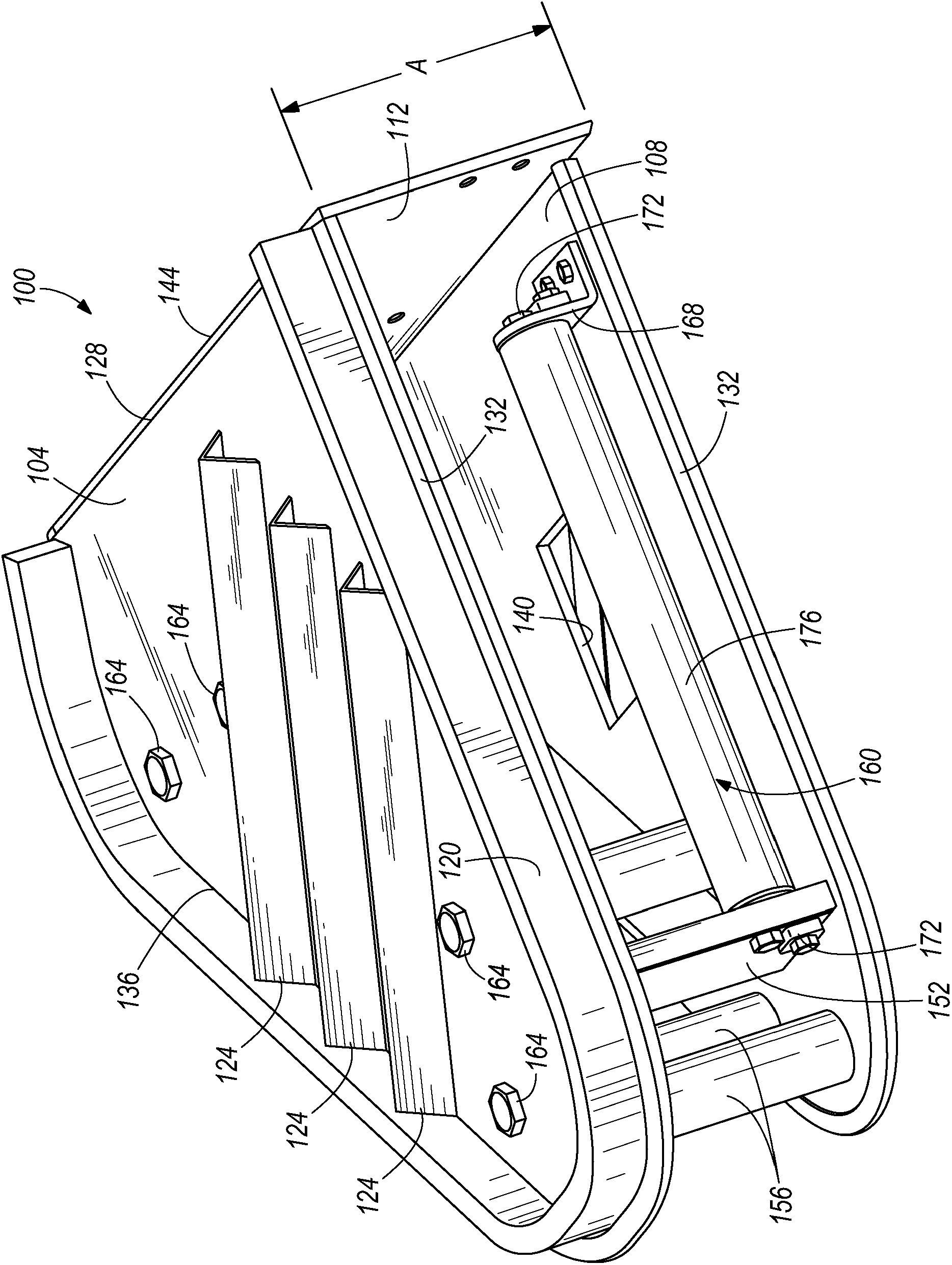 Low friction sheave bracket