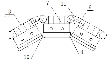 Circular water-cooling crystallizer ingot mould