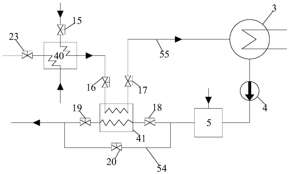 Combined heat and power generation waste heat recovery system for data center cooling and control method