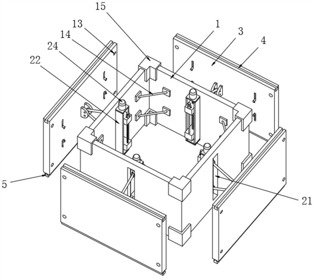 Anti-collapse device for geological exploration and method thereof