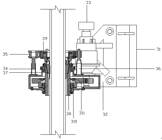 High-speed stirring drilling machine and construction method thereof