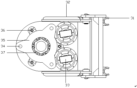 High-speed stirring drilling machine and construction method thereof