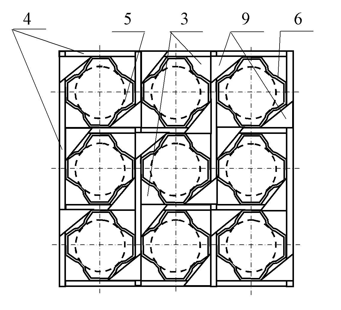 Fuel assembly and plug-in distance element