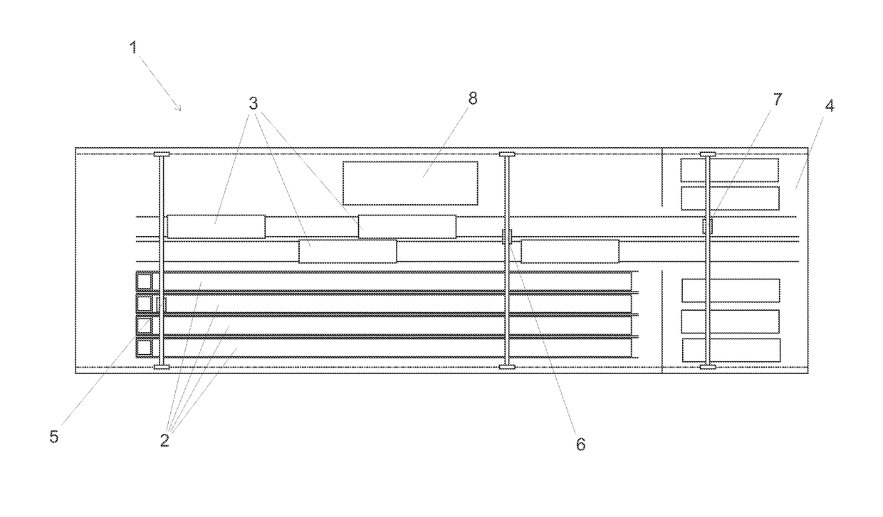 Method and facility for cutting concrete product