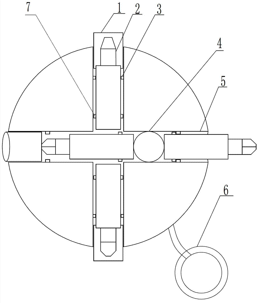 Spherical multi-head screwdriver