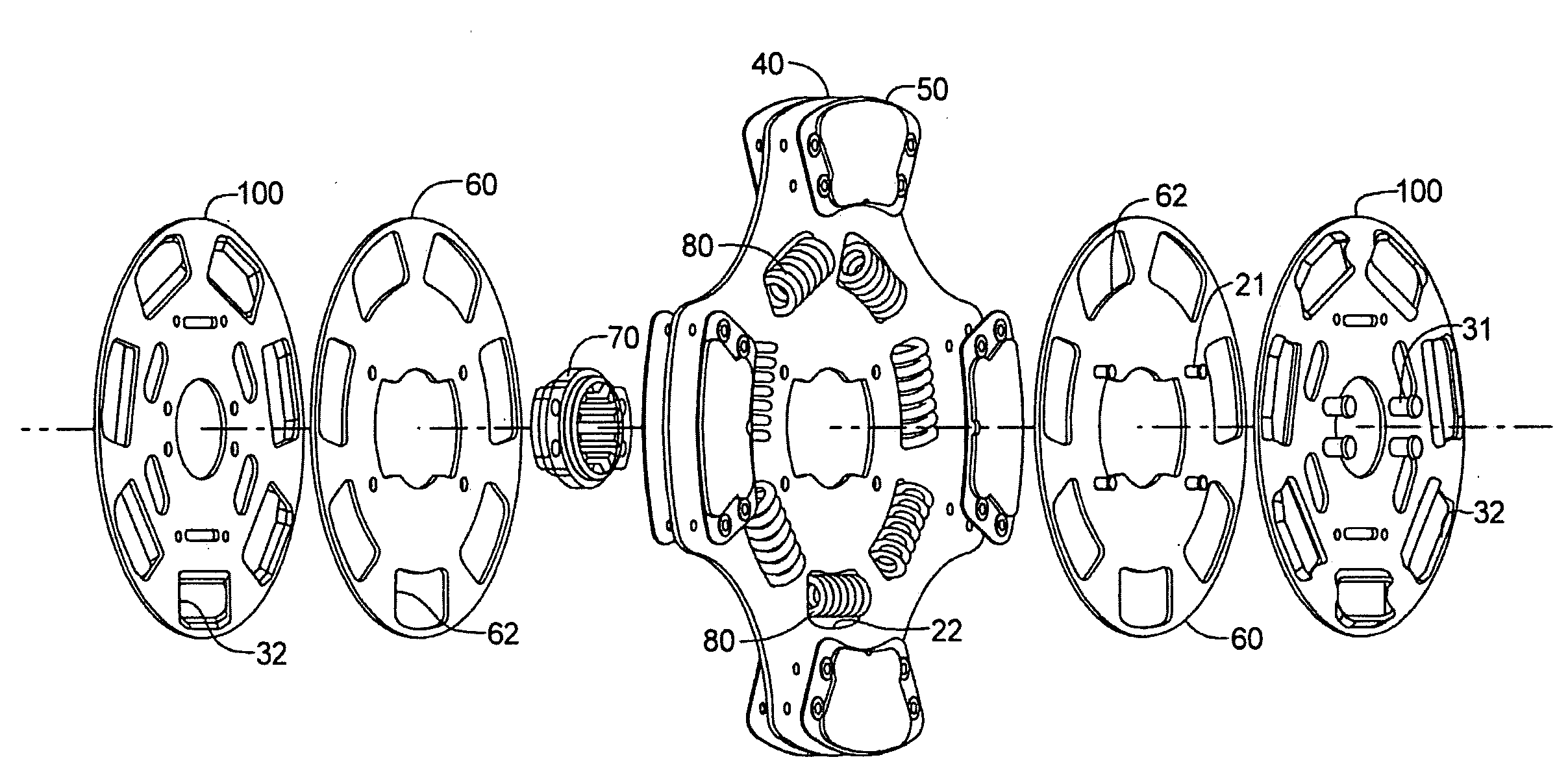 Clutch Damper Spring Pocket Improvement