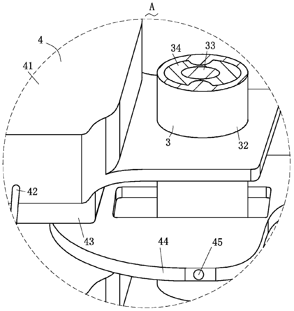 Layered soil sampling device for soil detection