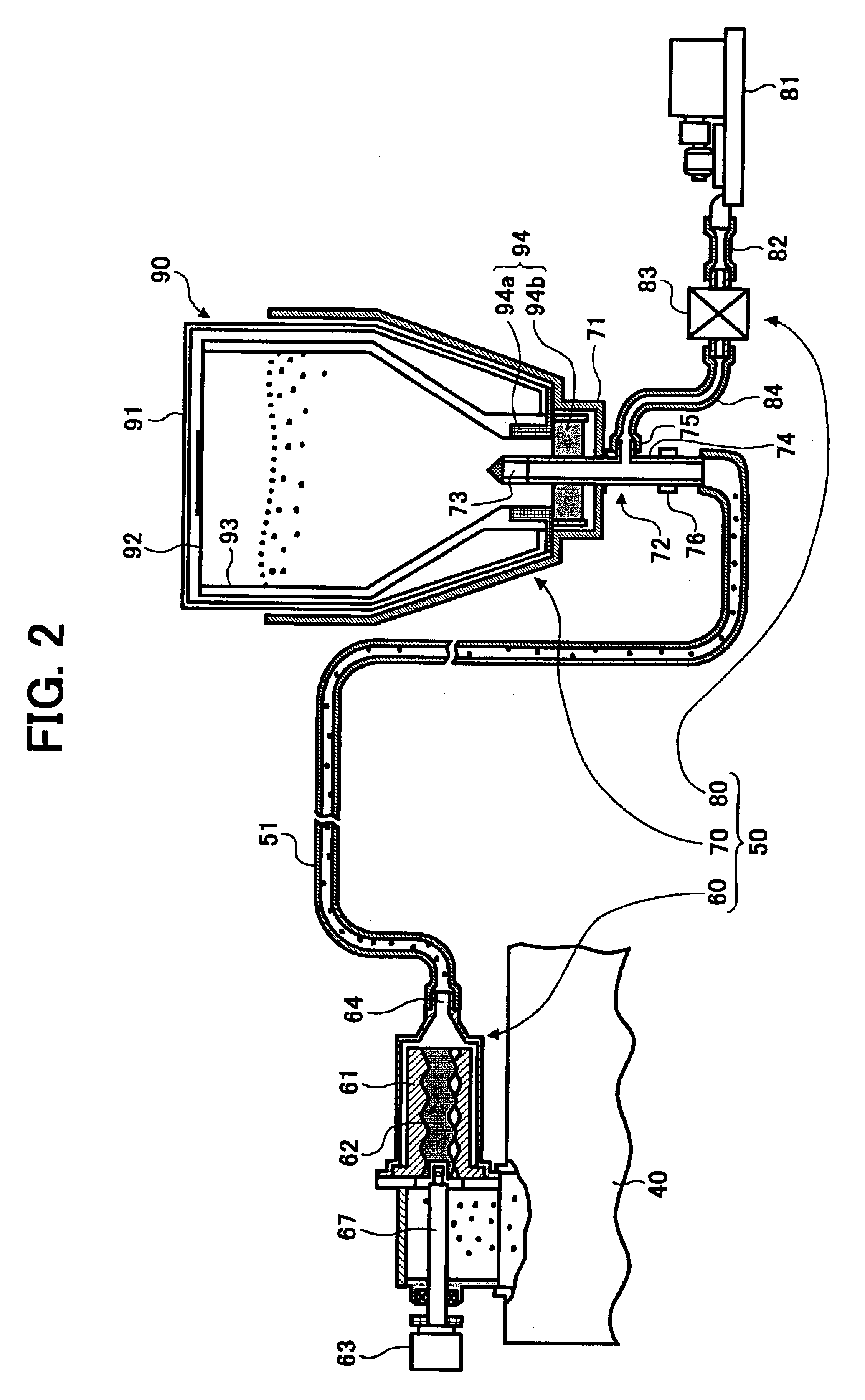 Toner conveying device and image forming apparatus including the toner conveying device