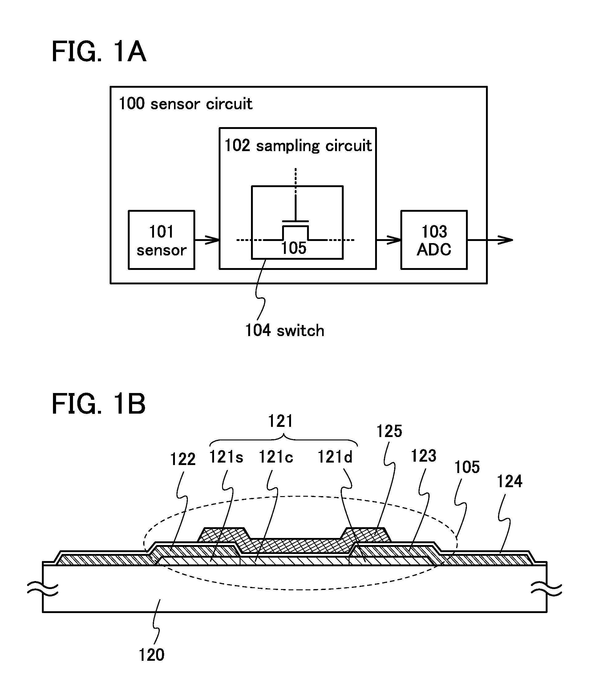 Circuit, sensor circuit, and semiconductor device using the sensor circuit