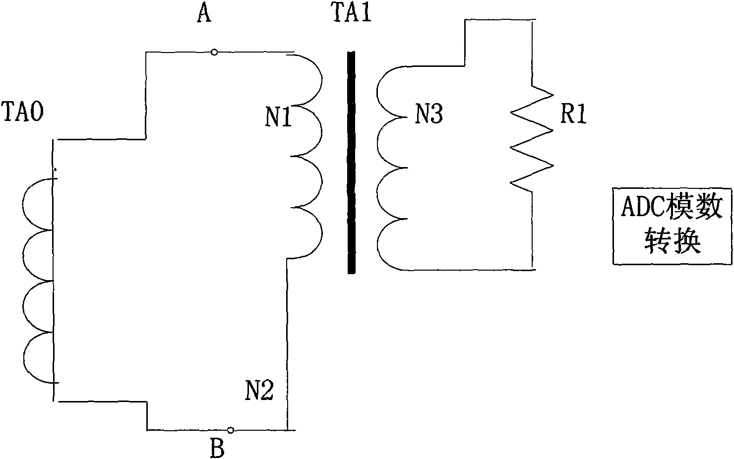 System and method for detecting anomaly of secondary wiring of current mutual inductor